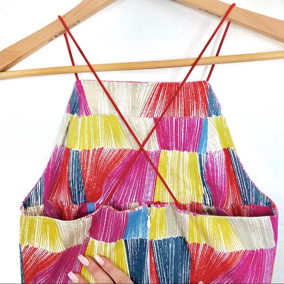 {Kate Spade} Criss Cross Pencil Sketch Dress - Picture 4 of 7